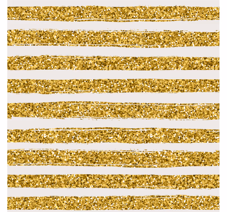 Texture coaster glitter striped design - TenStickers