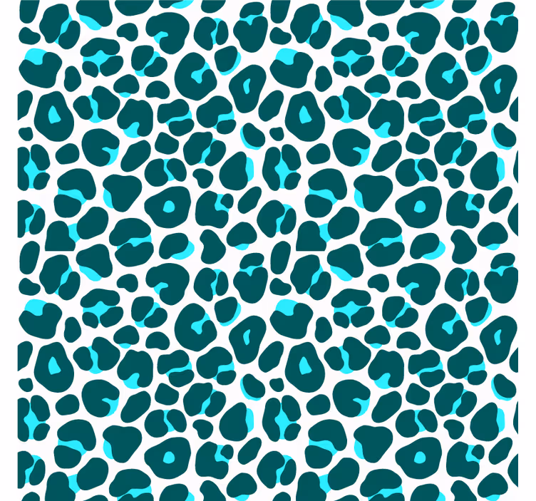 Leopard spot print texture coaster - TenStickers