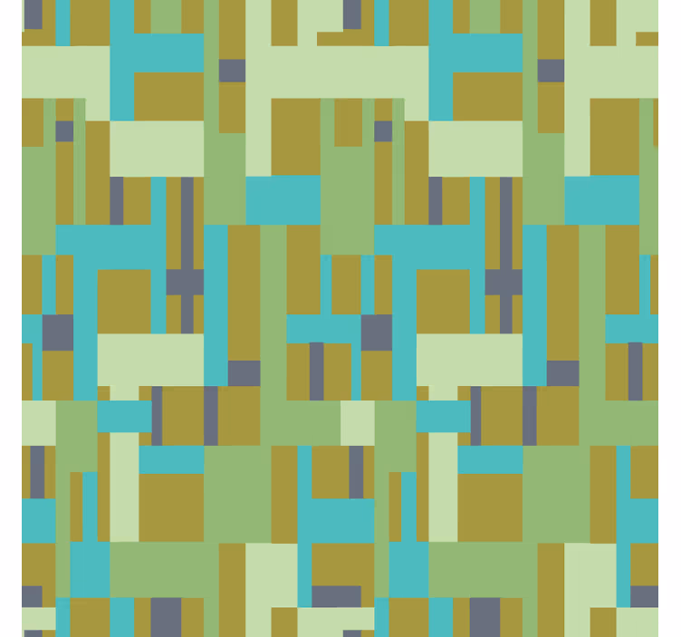 Texture coaster abstract geometric design - TenStickers