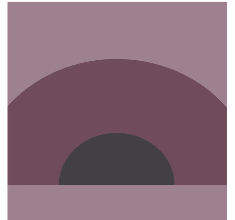Texture coaster with curved layered design - TenStickers