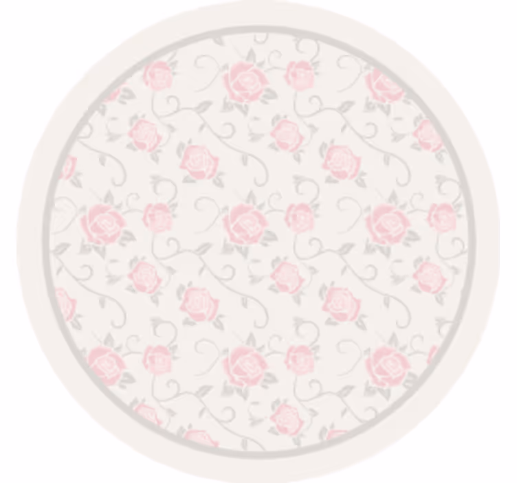 Vintage coasters vintage floral design - TenStickers
