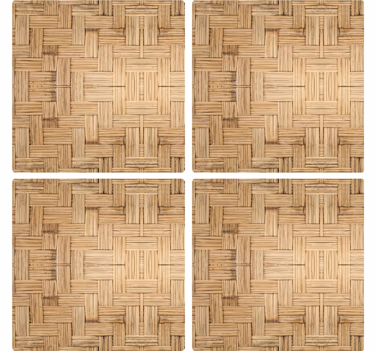 Woven Surface texture coaster - TenStickers
