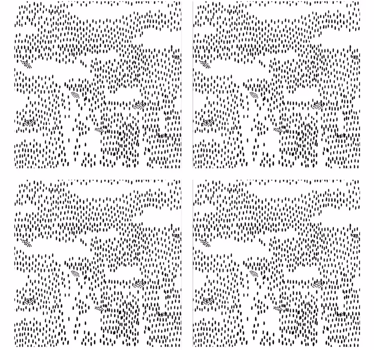 Texture coaster abstract black design - TenStickers