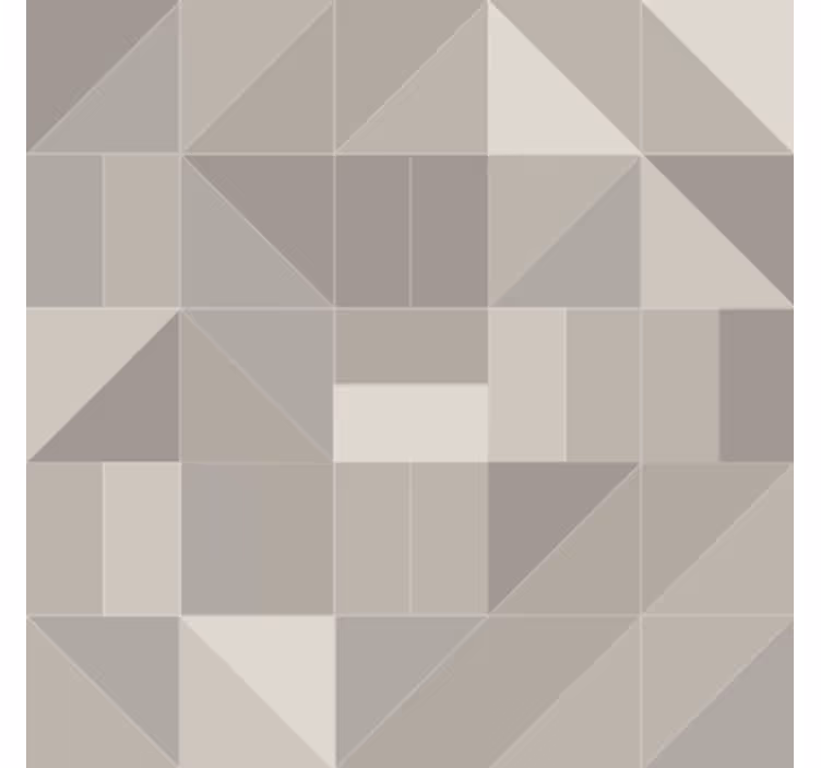 Texture coaster geometric triangle design - TenStickers