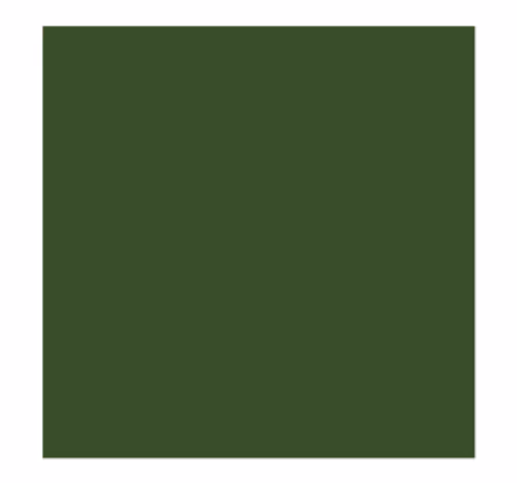 Modern coasters square green surface - TenStickers