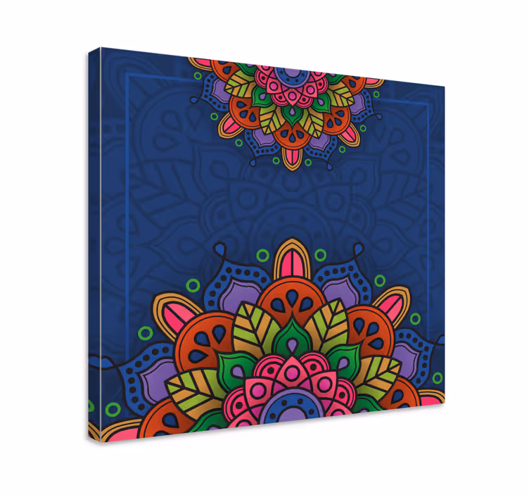 Mandala canvas with detailed mandala design - TenStickers