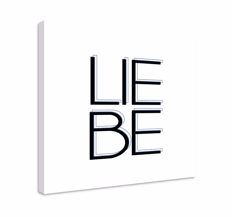 Quote canvas typography art - TenStickers