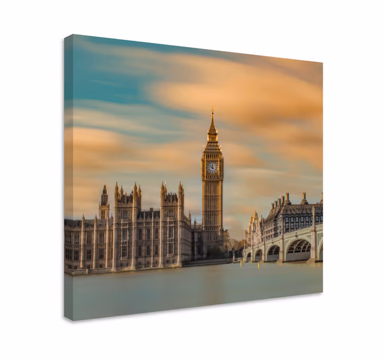 Cityscape wall art big ben landmark - TenStickers