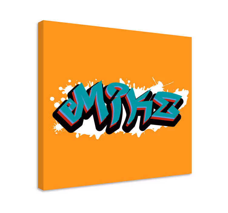 Abc canvas wall art elegant typography art - TenStickers
