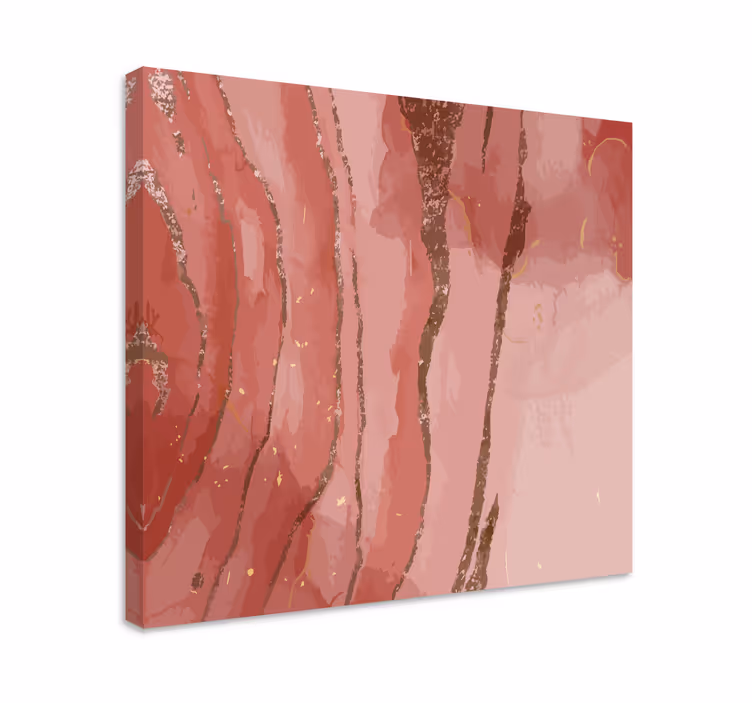 Fluid Rose Patterns abstract wall art  1 - TenStickers