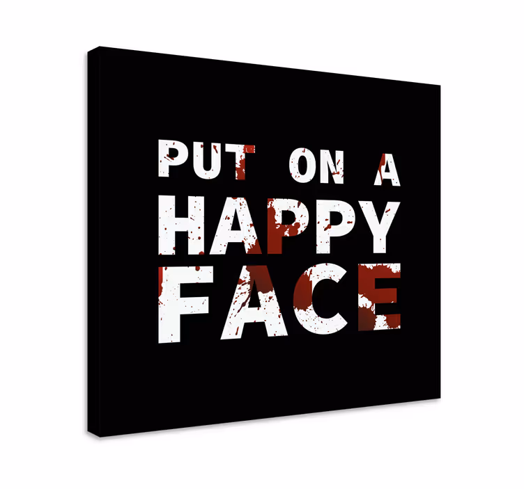Quote canvas for inspirational quote - TenStickers