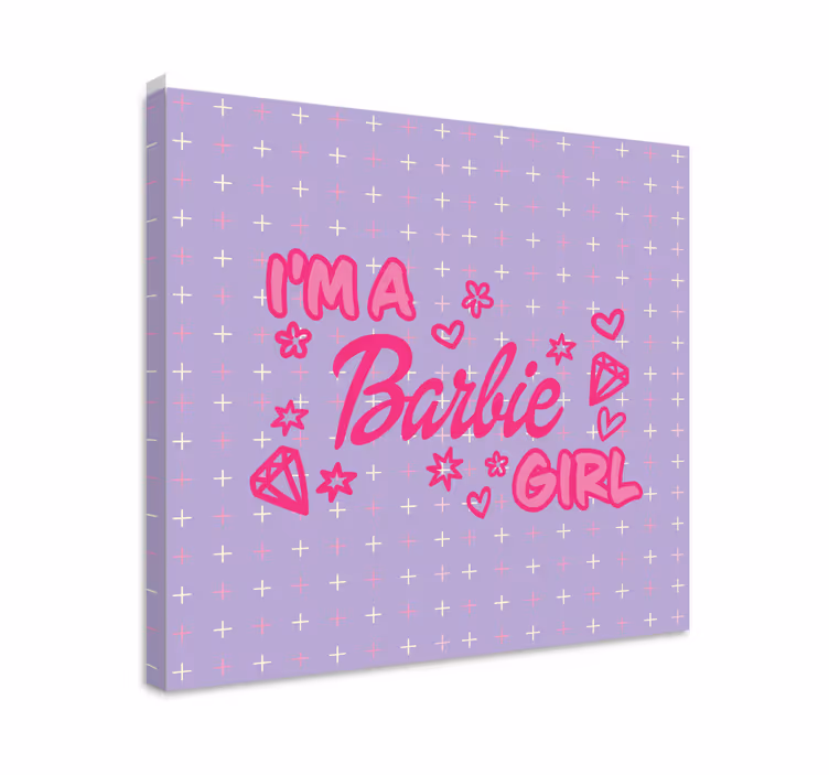 Teen canvas prints life in plastic, it's fantastic - TenStickers