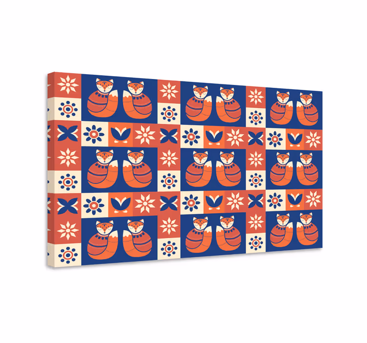 Cat wall art friendly feline design - TenStickers