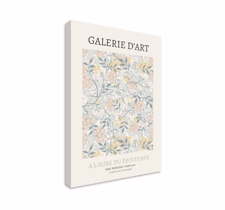 Galerie d'Art poster retro canvas - TenStickers