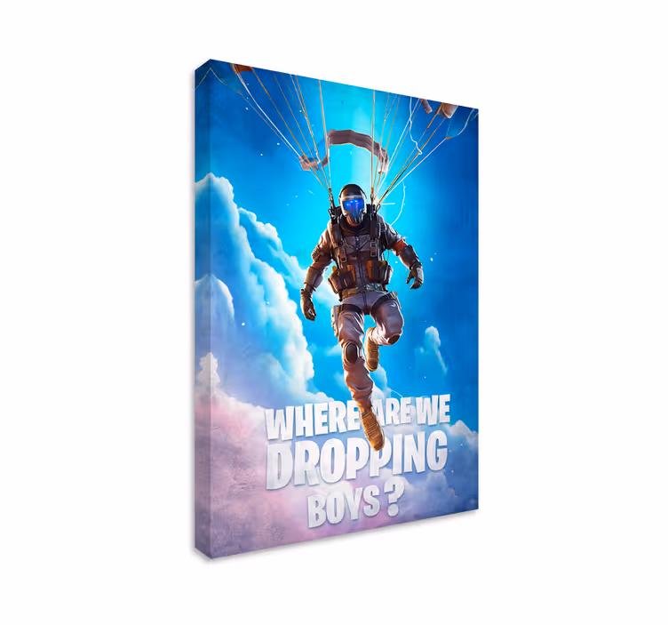 Where are we dropping framed gaming wall art - TenStickers