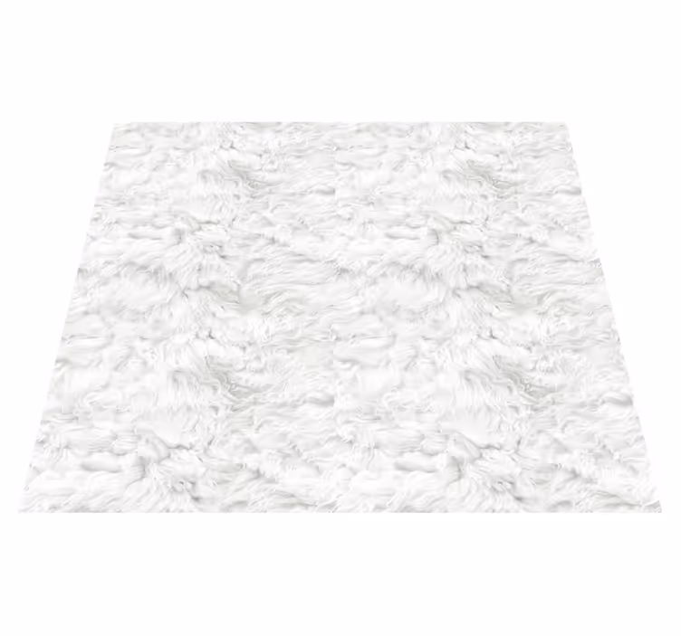 Soft texture white vinyl carpet - TenStickers