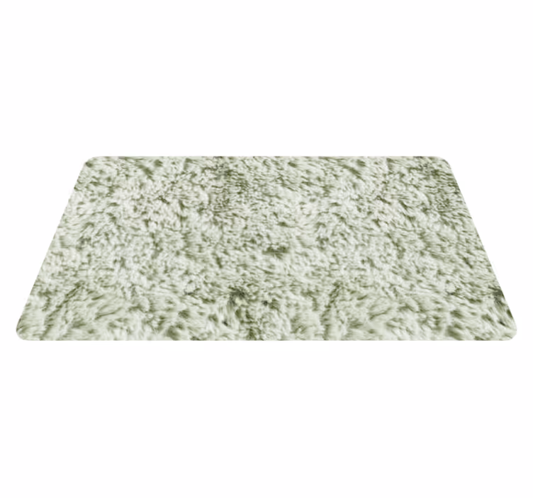Green fabric imitation bathroom vinyl carpet - TenStickers