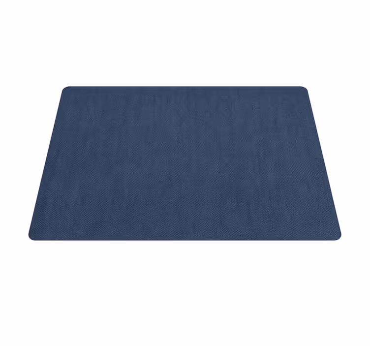 Blue fabric effect living room vinyl carpet - TenStickers