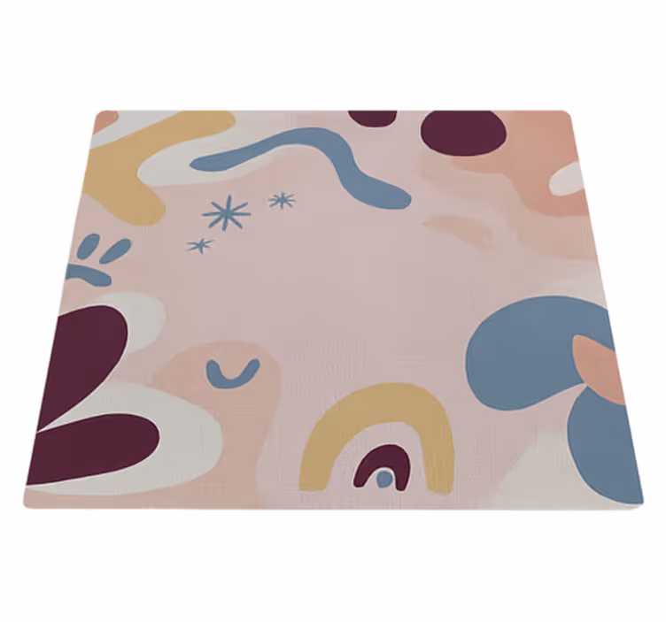 Abstract modern fabric outdoor vinyl carpet - TenStickers