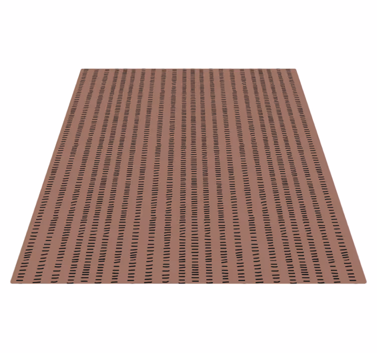 Dash line design outdoor vinyl carpet - TenStickers