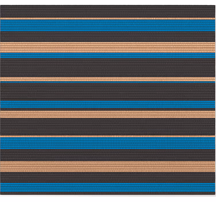 Dark tone woven effect  kitchen vinyl carpet - TenStickers
