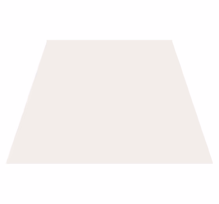 Minimalist vinyl carpet rectangular cloud dancer - TenStickers