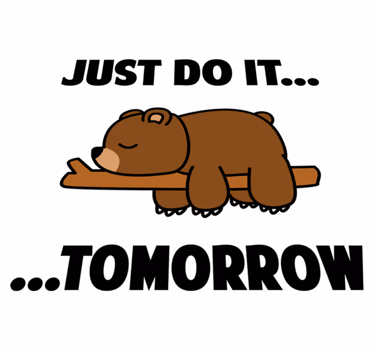 Animal vinyl carpet just do it tomorrow - TenStickers