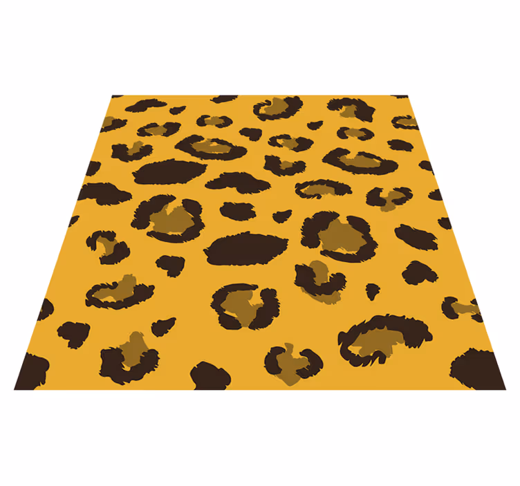 Leopard animal print animal vinyl carpet - TenStickers