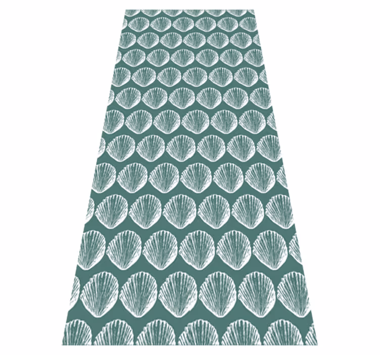 Animal vinyl carpet retro seashell design - TenStickers