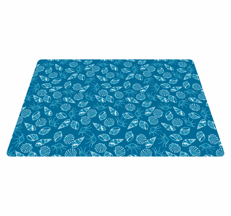 Animal vinyl carpet seashell creatures - TenStickers
