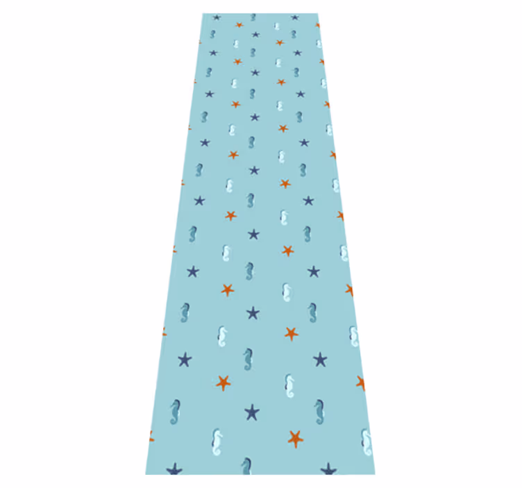 Marine style animal vinyl carpet - TenStickers