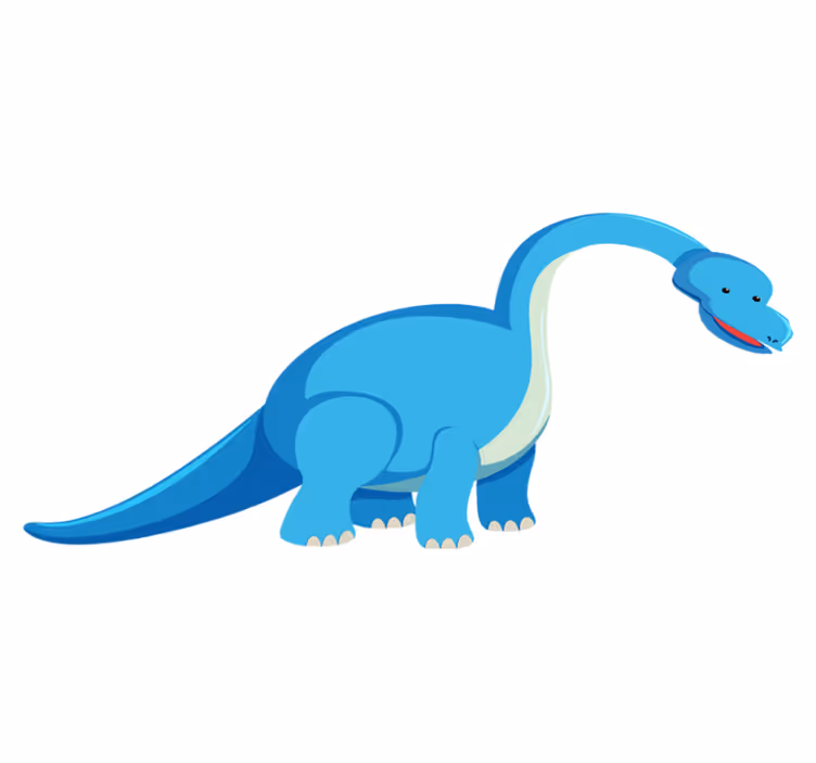 Animal vinyl carpet cute dinosaur design - TenStickers