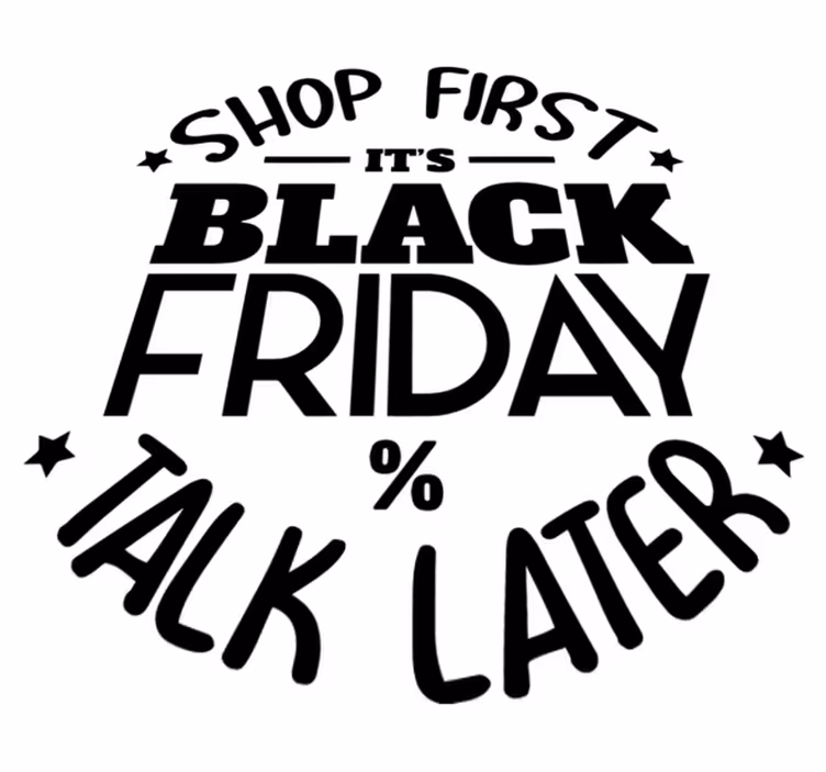 Black friday vinyl carpet shop first, talk later - TenStickers