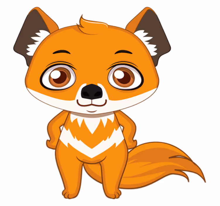 Dingo design animal vinyl carpet - TenStickers