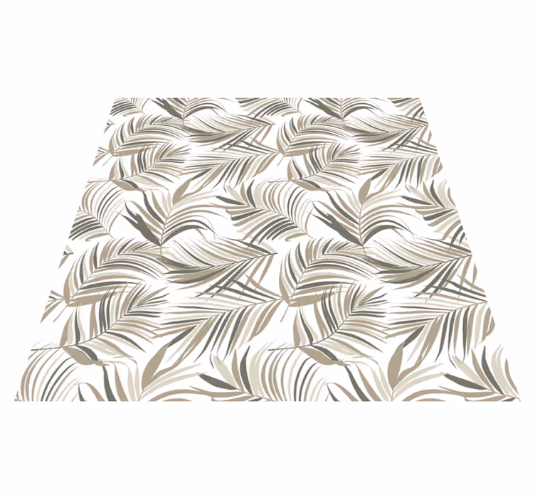 Lush mysterious nature floral vinyl carpet - TenStickers