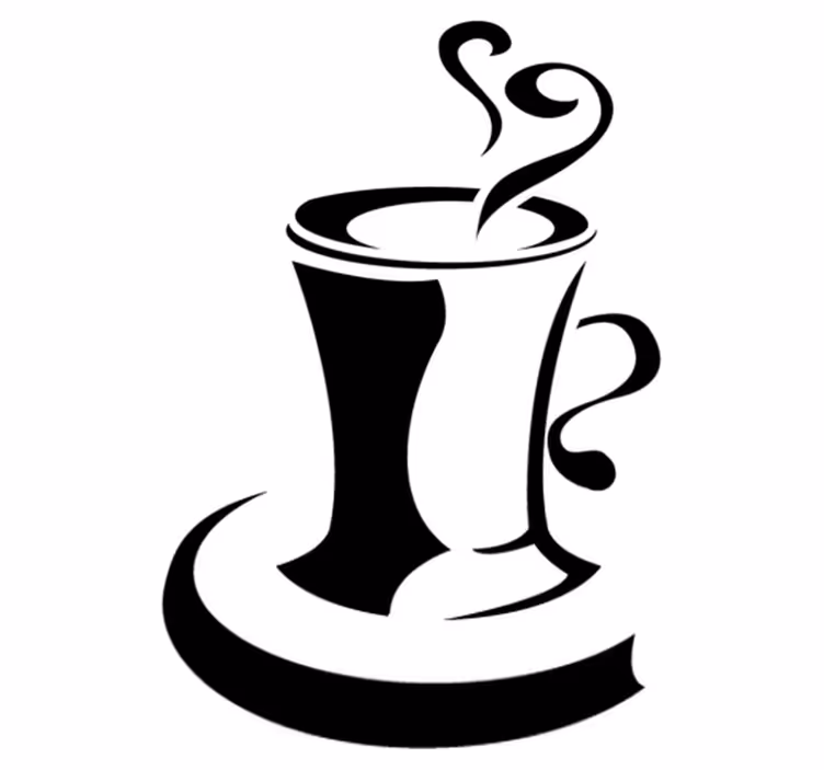 Kitchen vinyl carpet coffee with love - TenStickers