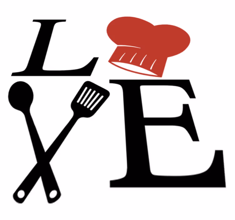 Kitchen vinyl carpet chef's passion - TenStickers