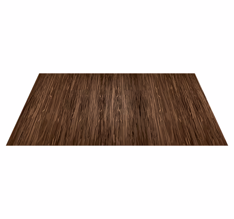 Dining room vinyl carpet dark wood effect - TenStickers