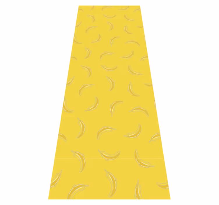 Kitchen vinyl carpet in pantone banana yellow - TenStickers