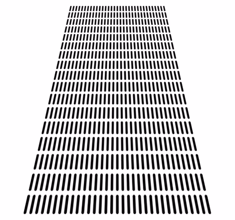 Bathroom vinyl carpet minimalist stripes - TenStickers