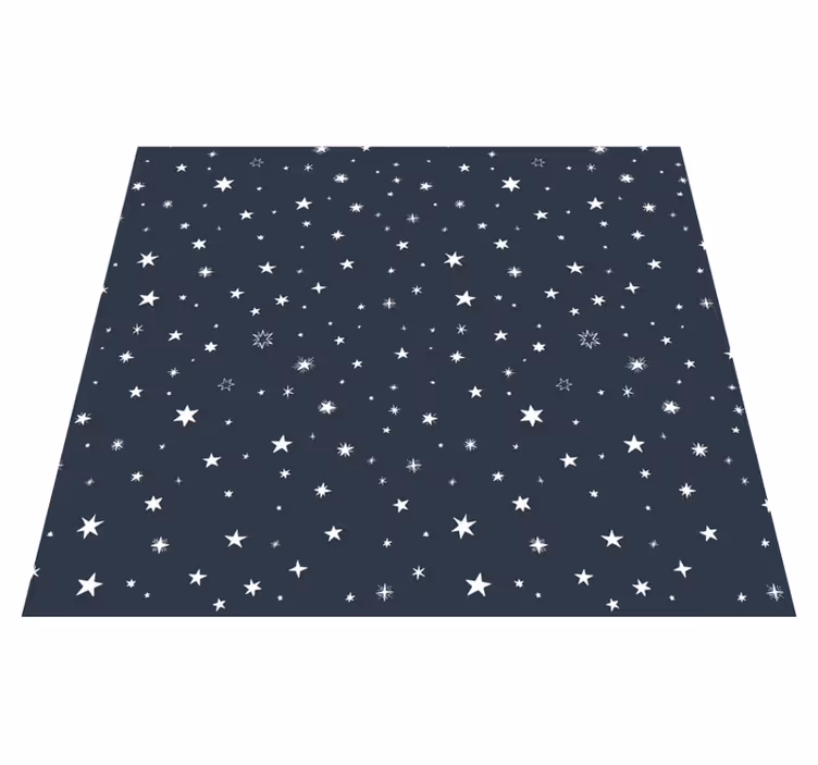 Star vinyl carpet twilight sky - TenStickers