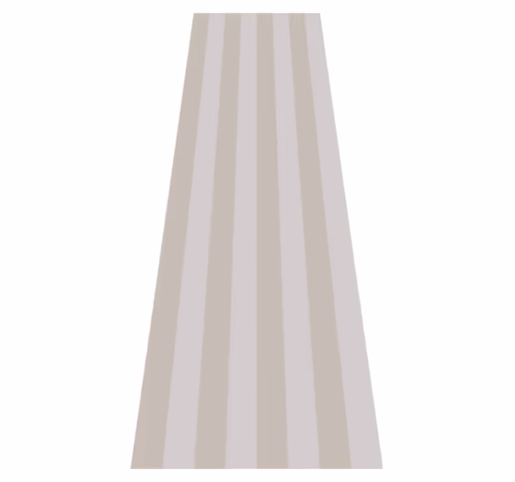 Bedroom vinyl carpet with vertical stripes design - TenStickers