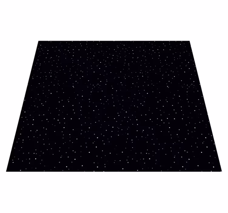 Bedroom vinyl carpet starry sky - TenStickers