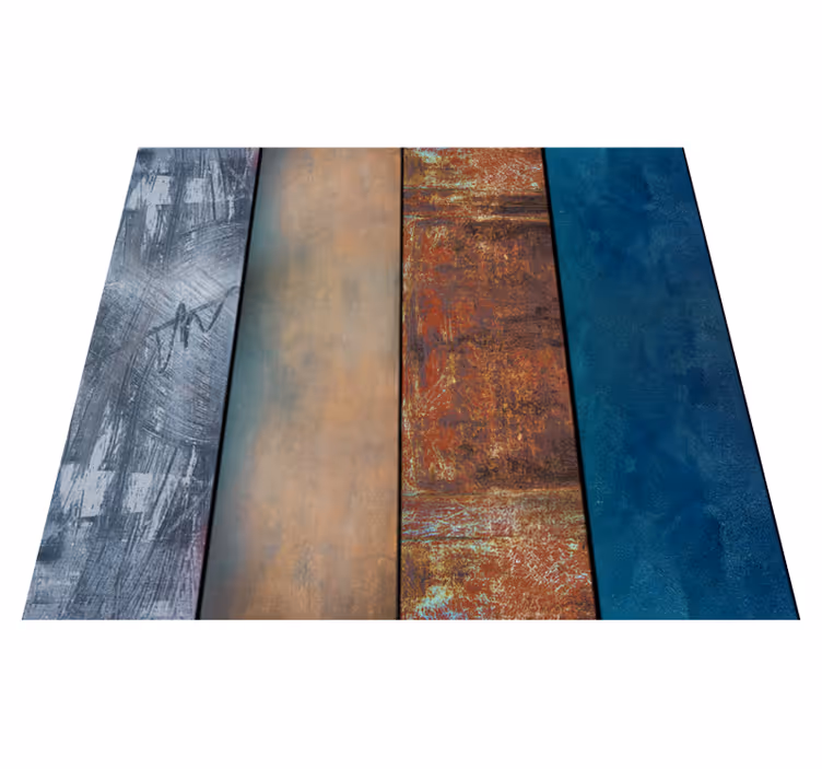 Bedroom vinyl carpet abstract textured design - TenStickers