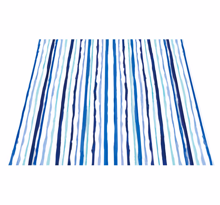 Bedroom vinyl carpet with light vertical lines - TenStickers