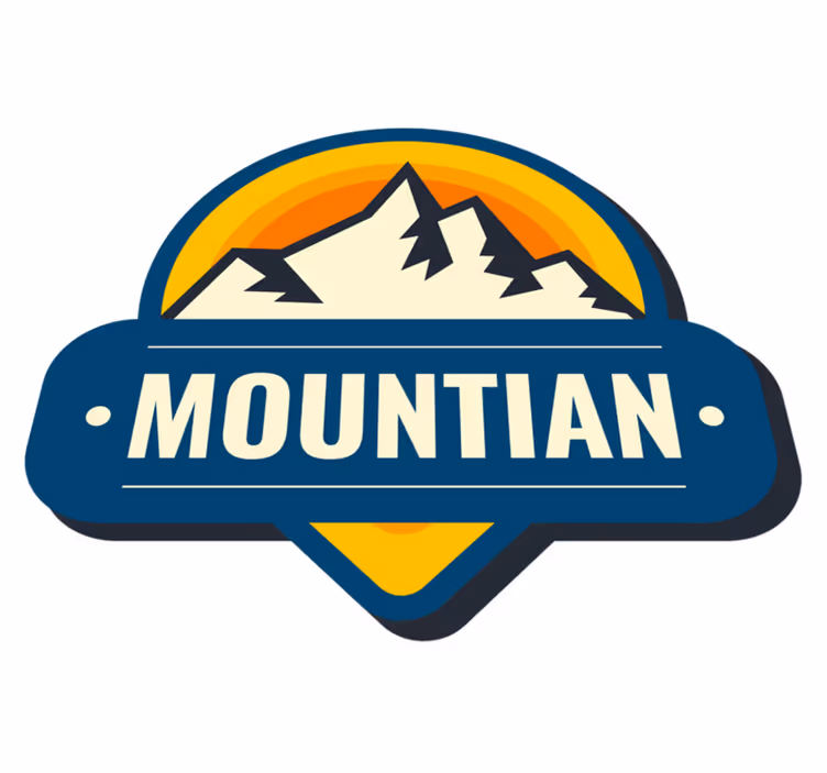 Nature vinyl carpet motorhome mountain explorers design - TenStickers