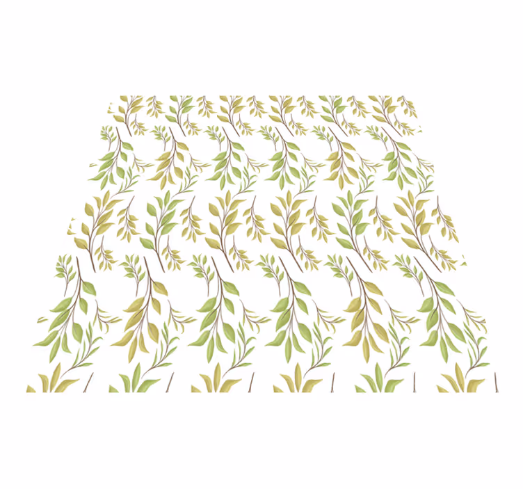 Nature vinyl carpet lush green design - TenStickers