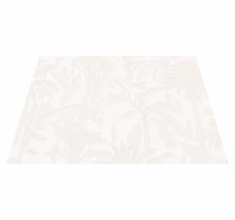 Bedroom vinyl carpet light beige jungle - TenStickers
