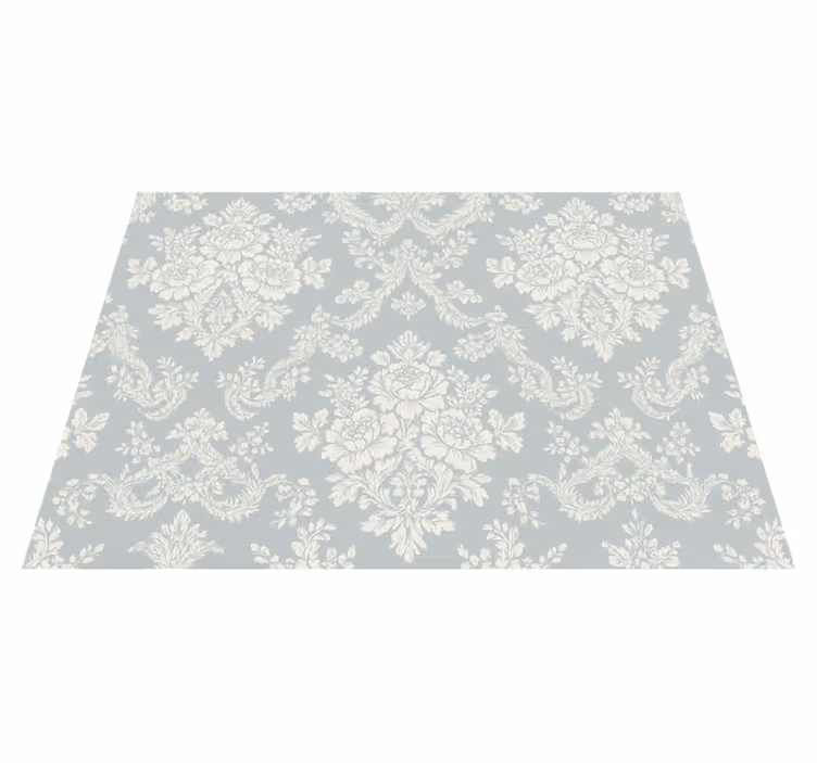 Vintage style bedroom vinyl carpet - TenStickers