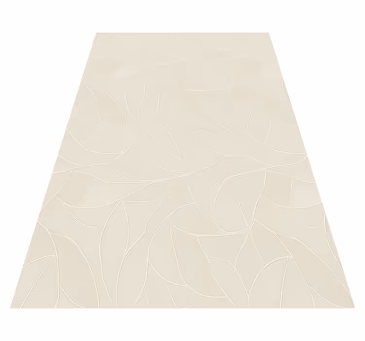 Pale floral design bedroom vinyl carpet - TenStickers